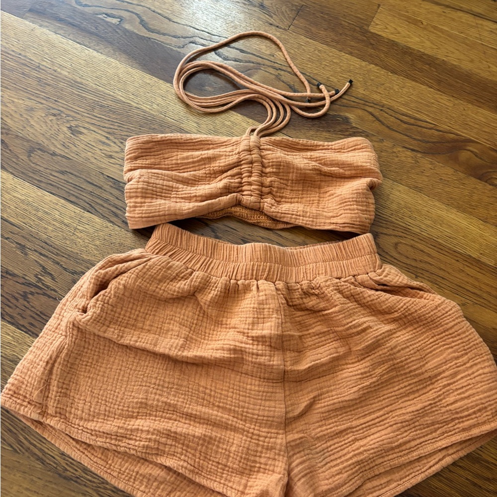 Orange Two-Piece Set